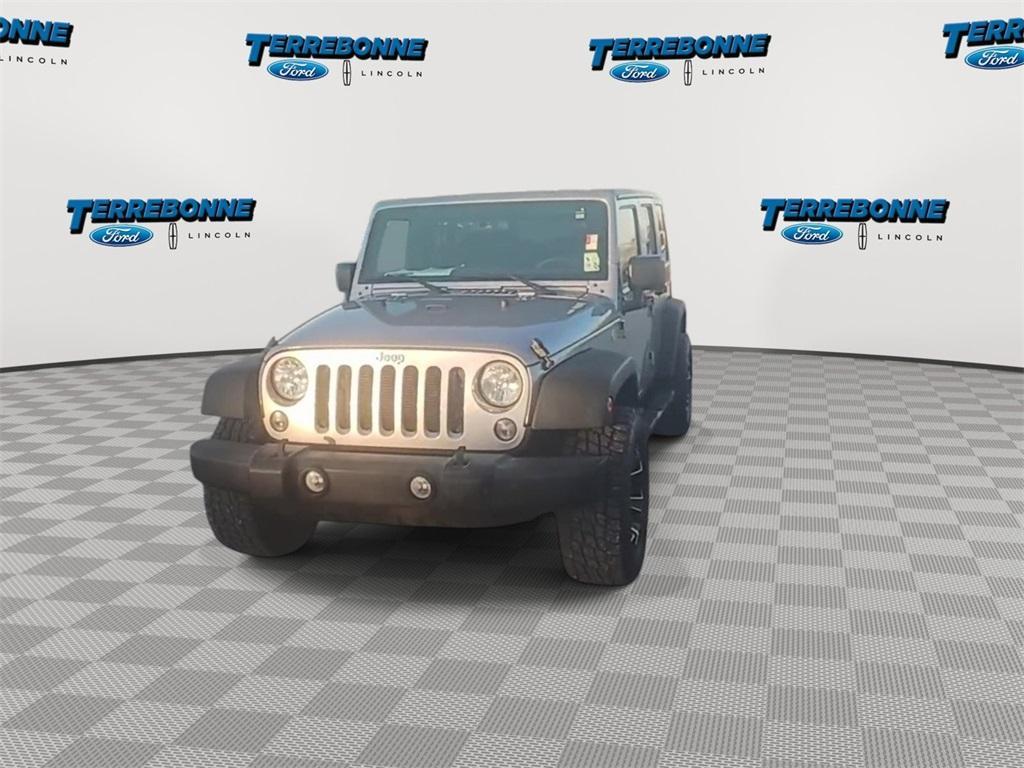 used 2017 Jeep Wrangler Unlimited car, priced at $25,124