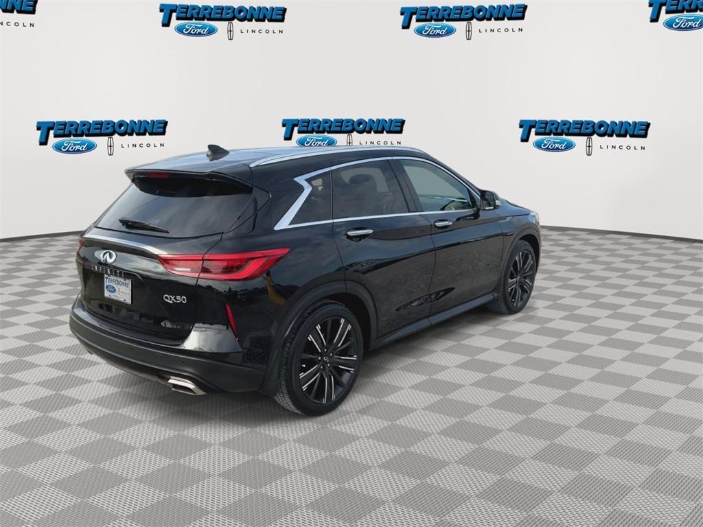 used 2021 INFINITI QX50 car, priced at $27,473