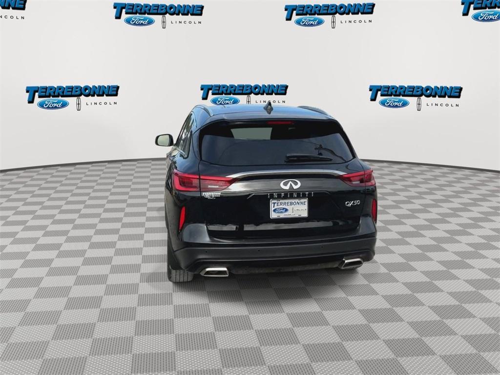 used 2021 INFINITI QX50 car, priced at $27,473