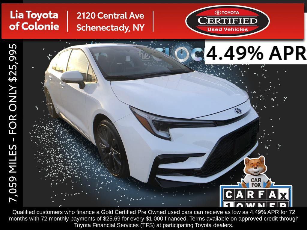 used 2024 Toyota Corolla Hybrid car, priced at $25,995