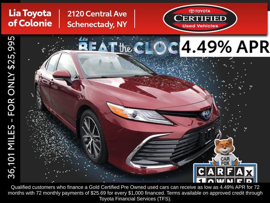used 2022 Toyota Camry Hybrid car, priced at $25,995