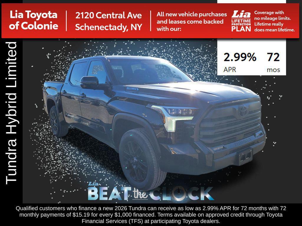 new 2026 Toyota Tundra Hybrid car, priced at $65,736