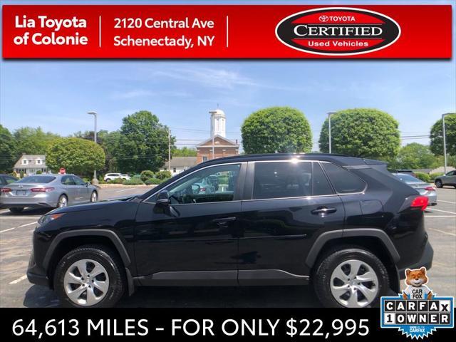 used 2021 Toyota RAV4 car, priced at $22,995