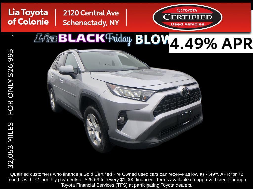 used 2020 Toyota RAV4 car, priced at $26,995