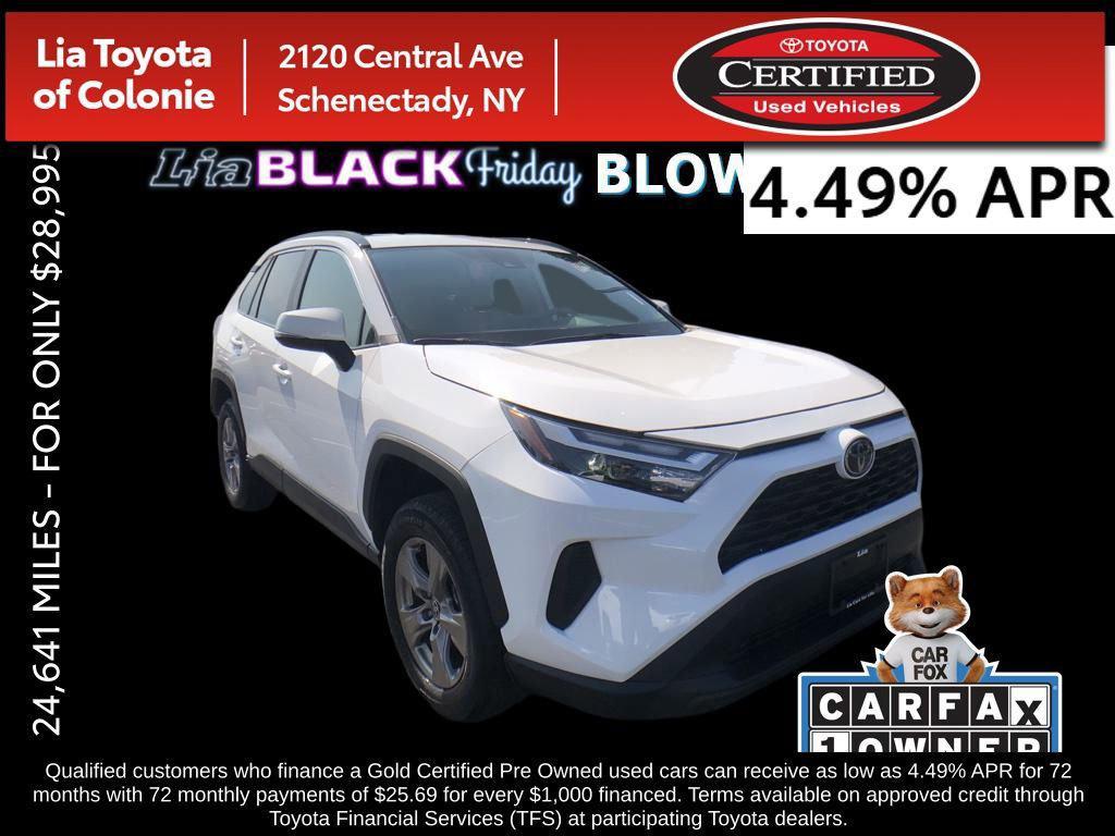 used 2025 Toyota RAV4 car, priced at $28,995