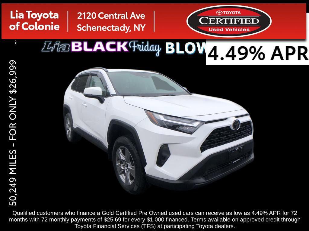 used 2022 Toyota RAV4 car, priced at $26,999