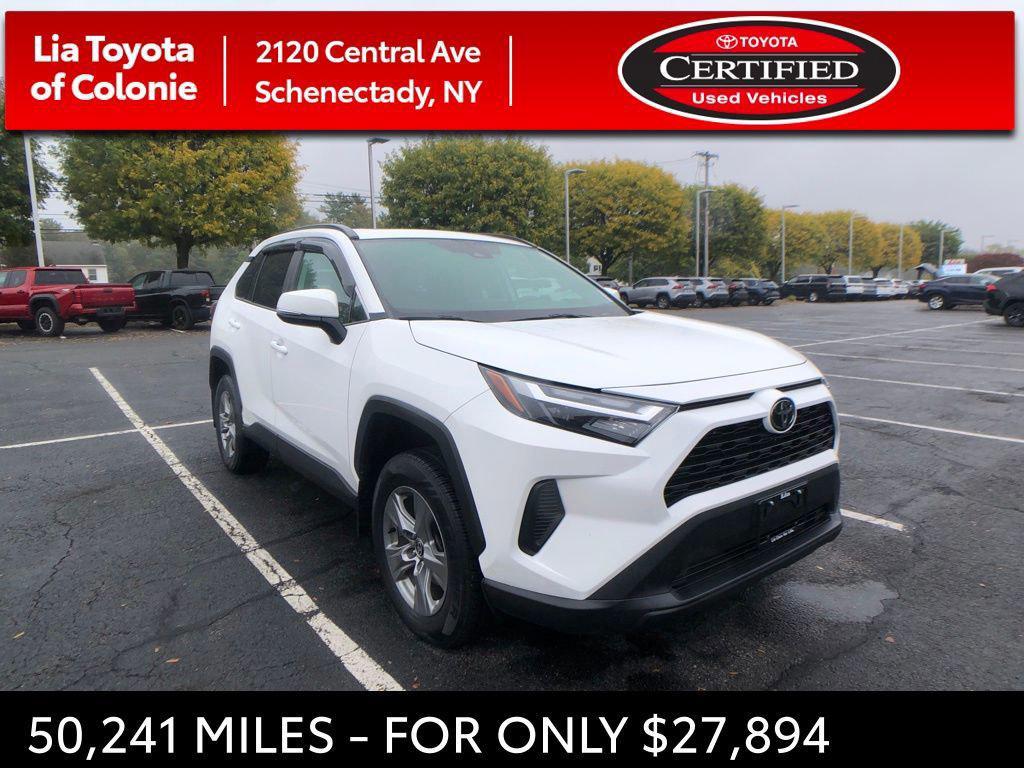 used 2022 Toyota RAV4 car, priced at $28,995
