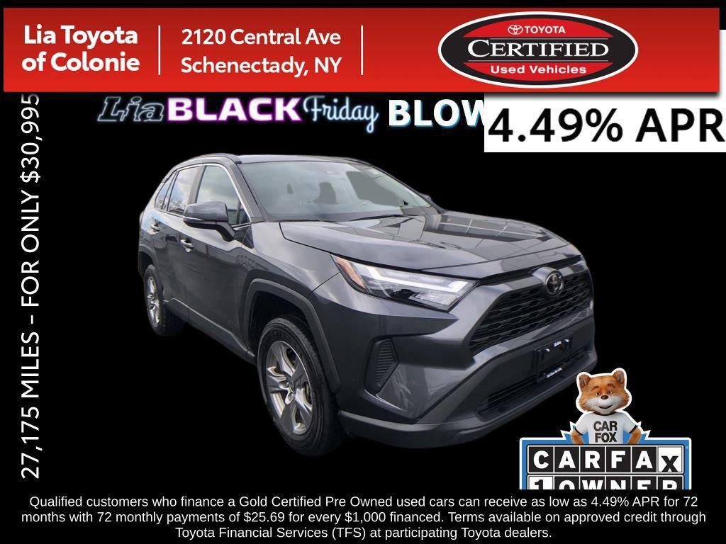 used 2025 Toyota RAV4 car, priced at $30,995