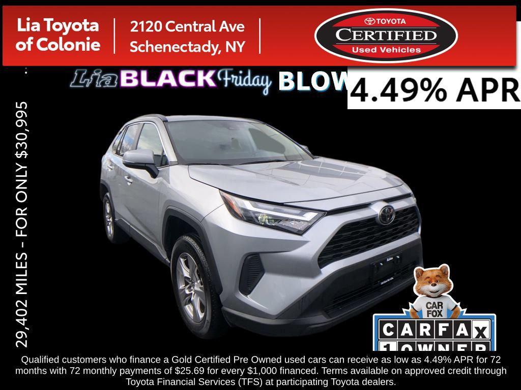 used 2025 Toyota RAV4 car, priced at $30,995