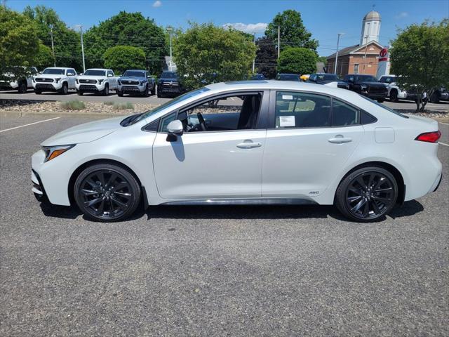 new 2025 Toyota Corolla Hybrid car, priced at $32,058