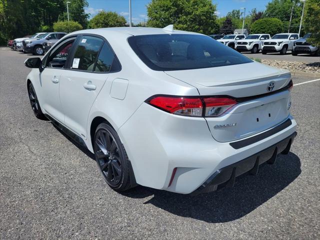 new 2025 Toyota Corolla Hybrid car, priced at $32,058