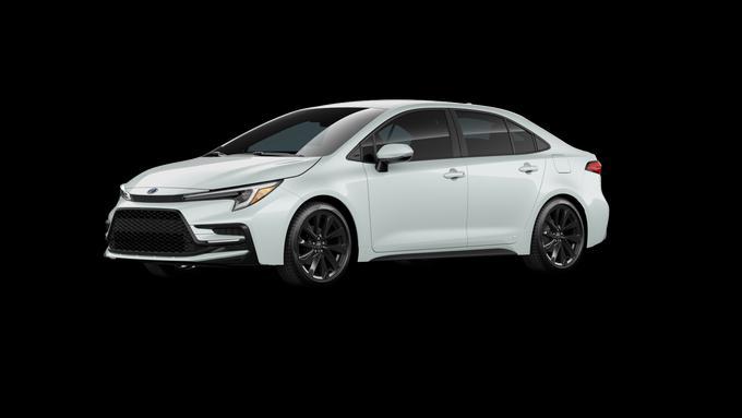 new 2025 Toyota Corolla Hybrid car, priced at $32,058