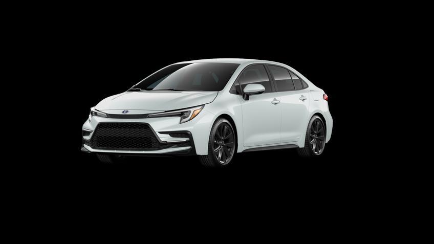 new 2025 Toyota Corolla Hybrid car, priced at $32,058