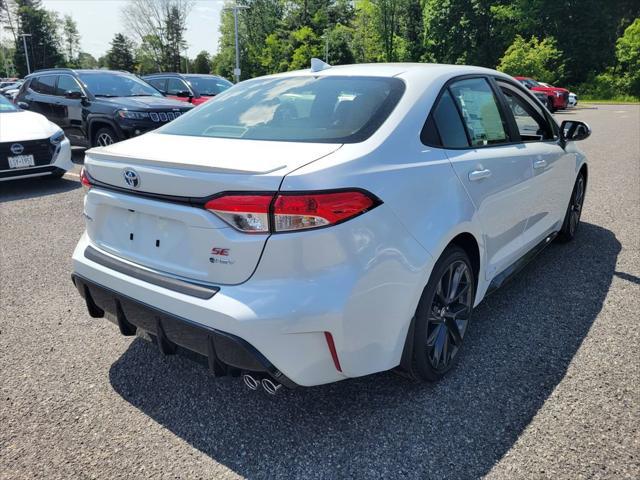 new 2025 Toyota Corolla Hybrid car, priced at $32,058