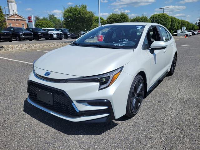 new 2025 Toyota Corolla Hybrid car, priced at $32,058