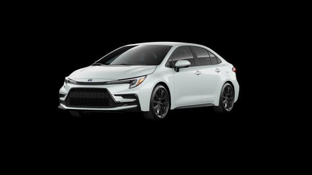 new 2025 Toyota Corolla Hybrid car, priced at $32,058
