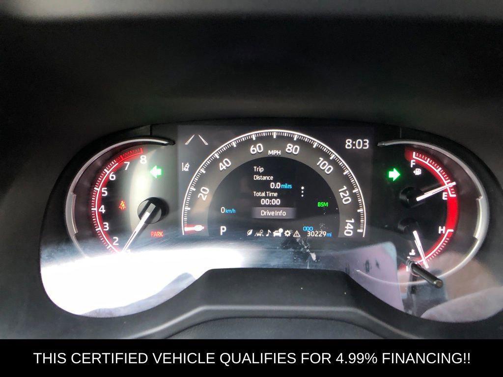 used 2024 Toyota RAV4 car, priced at $30,436
