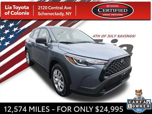 used 2023 Toyota Corolla Cross car, priced at $24,995