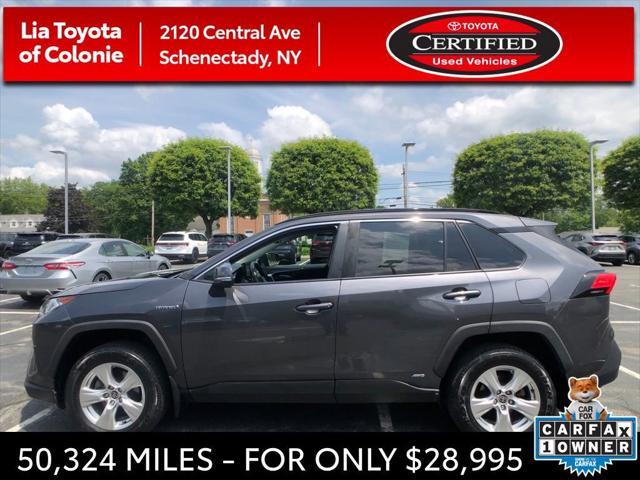 used 2021 Toyota RAV4 Hybrid car, priced at $28,995