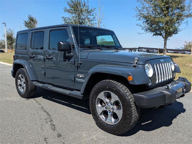 used 2017 Jeep Wrangler Unlimited car, priced at $21,988