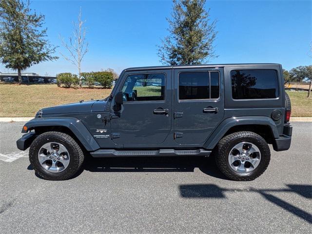 used 2017 Jeep Wrangler Unlimited car, priced at $21,988