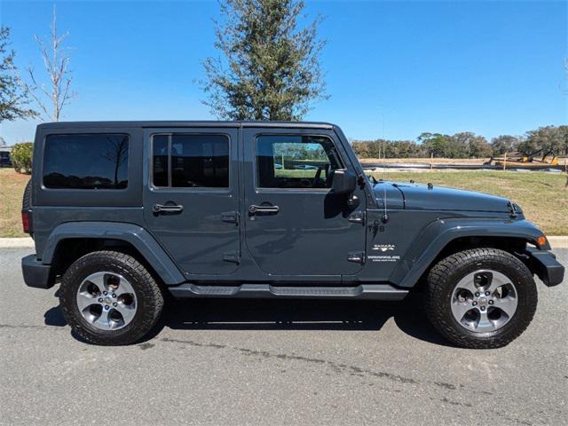 used 2017 Jeep Wrangler Unlimited car, priced at $21,988