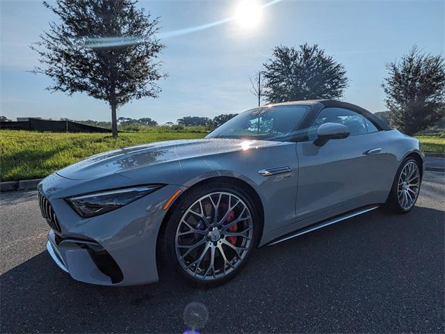used 2022 Mercedes-Benz AMG SL 55 car, priced at $92,988