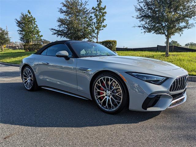 used 2022 Mercedes-Benz AMG SL 55 car, priced at $92,988