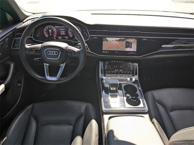used 2020 Audi Q8 car, priced at $39,995