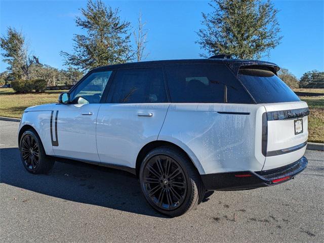 new 2025 Land Rover Range Rover car, priced at $127,630