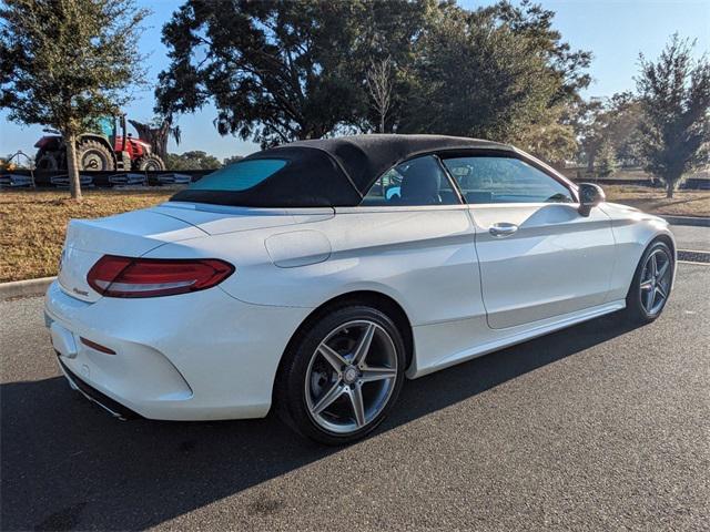 used 2017 Mercedes-Benz C-Class car, priced at $28,988