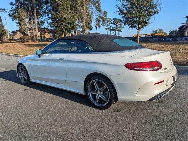 used 2017 Mercedes-Benz C-Class car, priced at $28,988