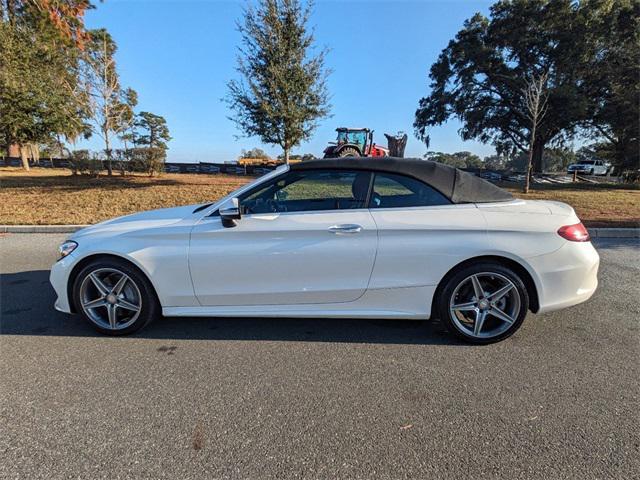 used 2017 Mercedes-Benz C-Class car, priced at $28,988