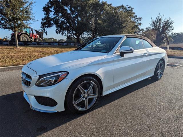 used 2017 Mercedes-Benz C-Class car, priced at $28,988