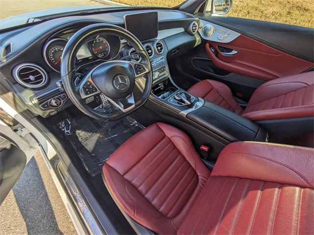 used 2017 Mercedes-Benz C-Class car, priced at $28,988