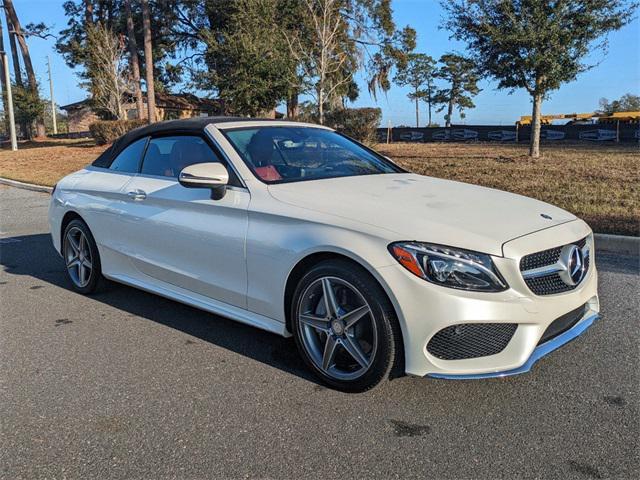 used 2017 Mercedes-Benz C-Class car, priced at $28,988