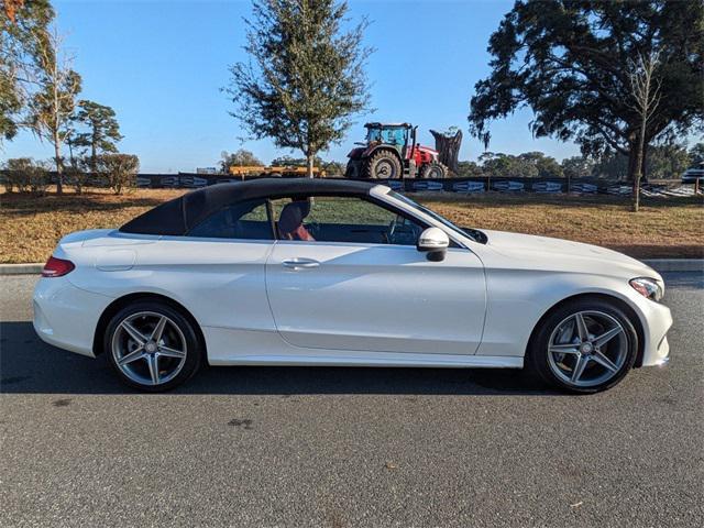 used 2017 Mercedes-Benz C-Class car, priced at $28,988