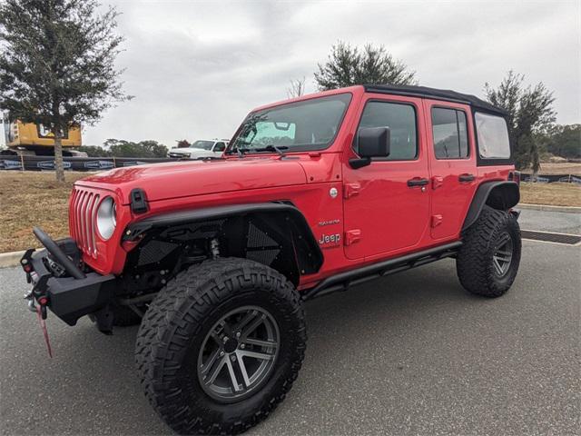 used 2018 Jeep Wrangler Unlimited car, priced at $26,988