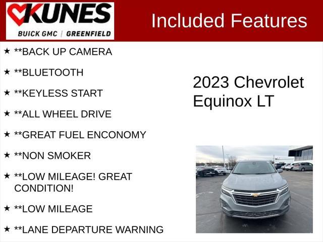 used 2023 Chevrolet Equinox car, priced at $20,499