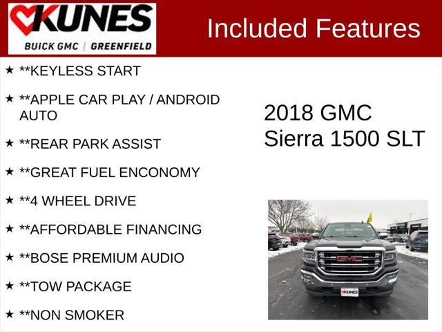 used 2018 GMC Sierra 1500 car, priced at $29,698