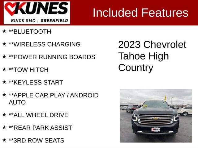 used 2023 Chevrolet Tahoe car, priced at $62,699