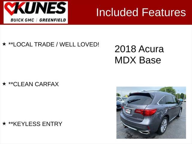 used 2018 Acura MDX car, priced at $18,977