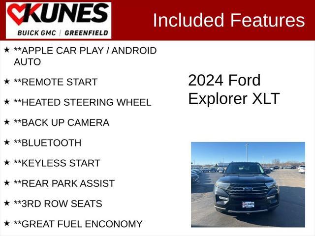 used 2024 Ford Explorer car, priced at $34,325