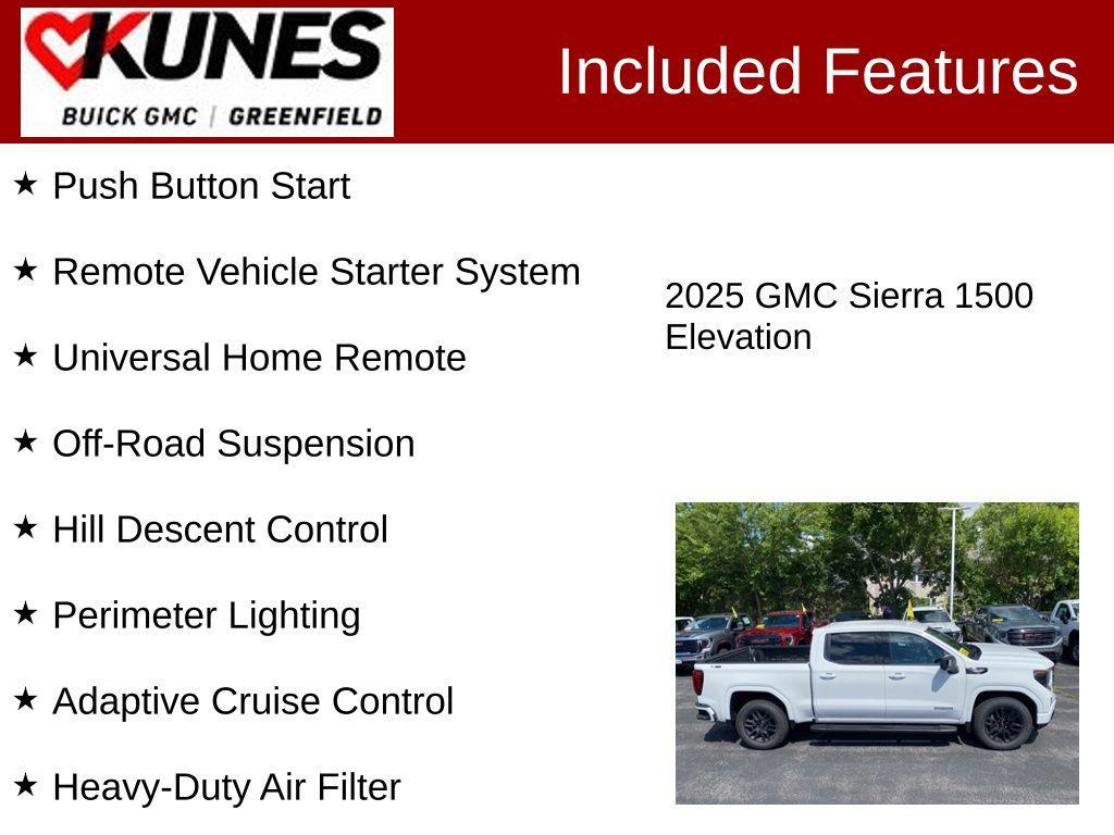 new 2025 GMC Sierra 1500 car, priced at $55,852