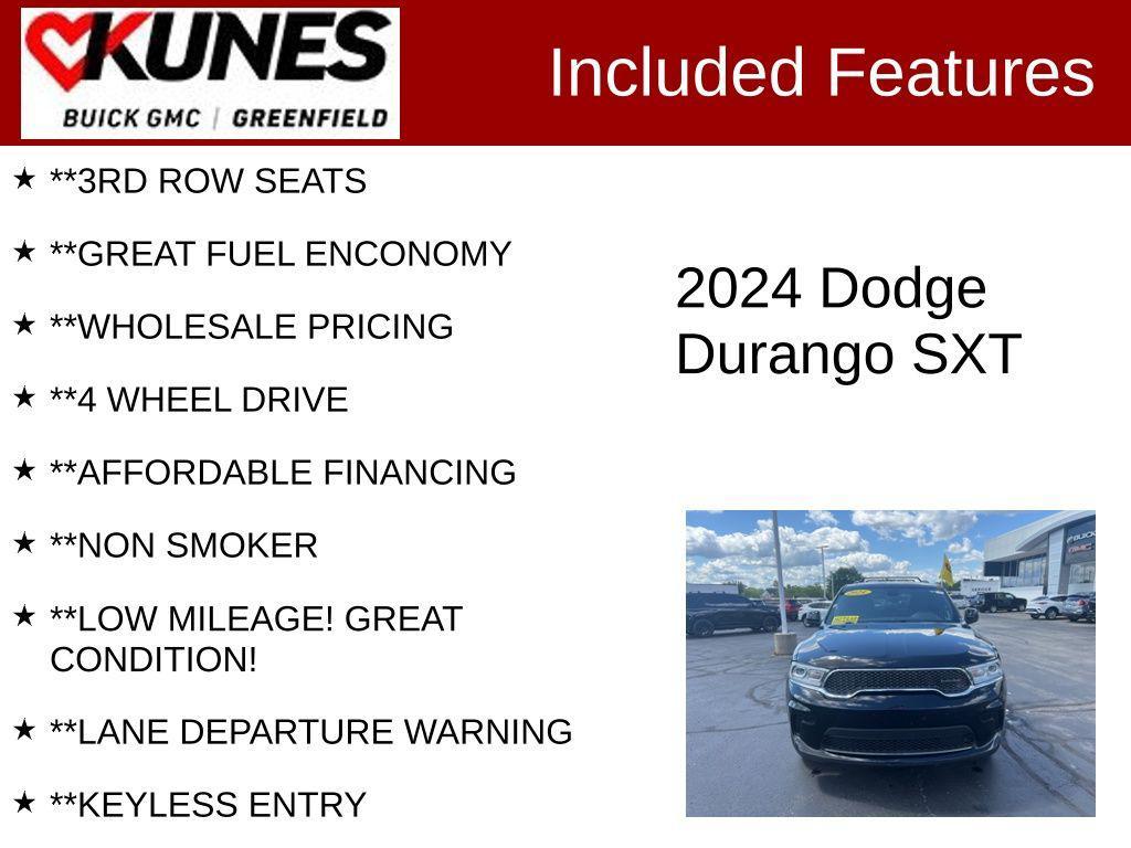 used 2024 Dodge Durango car, priced at $30,699