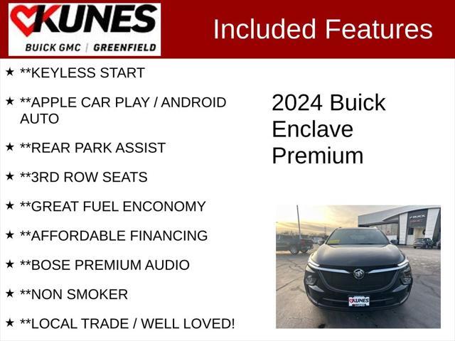 used 2024 Buick Enclave car, priced at $40,899