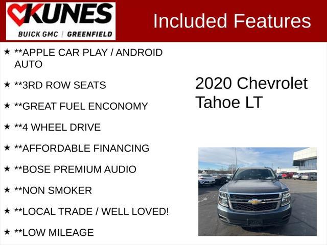 used 2020 Chevrolet Tahoe car, priced at $32,699