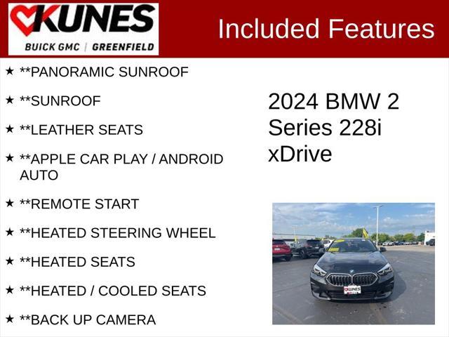 used 2024 BMW 228 Gran Coupe car, priced at $30,799