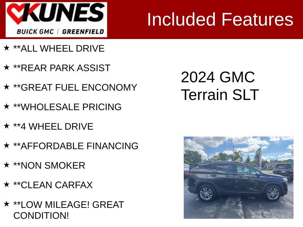 used 2024 GMC Terrain car, priced at $24,995