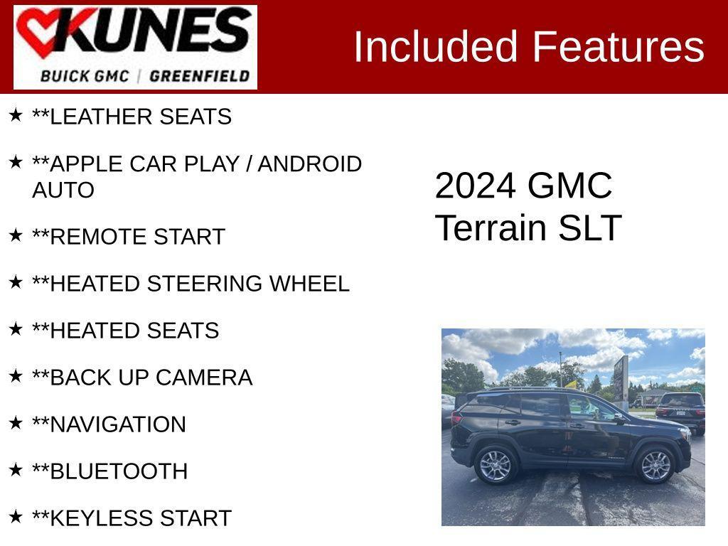 used 2024 GMC Terrain car, priced at $24,995